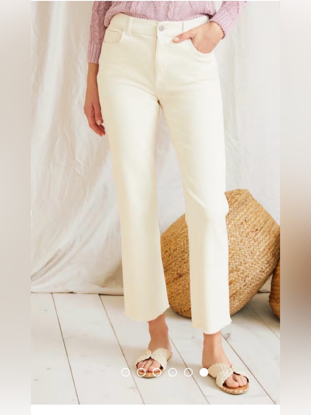 DL1961 Patti Straight Ankle Jeans - size 27